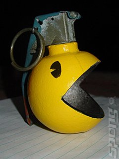 Pac Man Grenade by Peter Gronquist