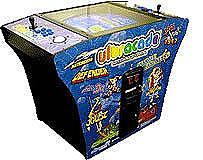 MAME Trademark Row Flares in Arcades