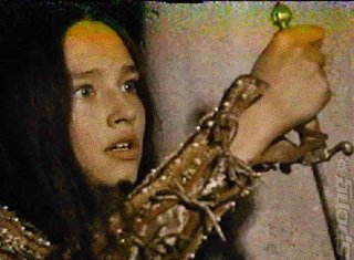 An image from the disgusting "Romeo and Juliet"