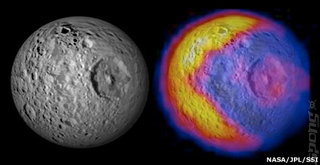 Pac-Man Spotted Ravaging Saturn's Minimal Moon