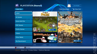 PlayStation Store Update Available Now