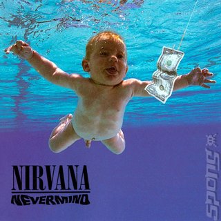 An image of Nirvana's Nevermind front album cover because there are tracks on it.