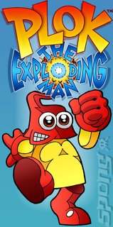 Plok The Exploding Man comic strip launched by The Pickford Bros.