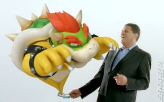 Reggie Chewed by Bowser In 3DS Trailer