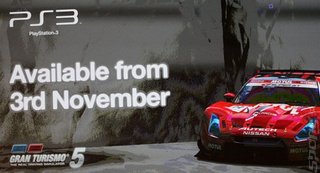 Sony's Gamescom Event - GT5 November 3rd in Europe