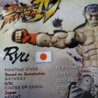 Street Fighter IV: Ryu Figure Pulled