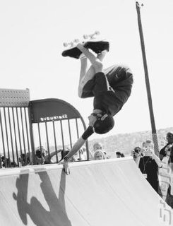 Hawk handplants, as a youngster