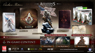 Ubisoft® Unveils Assassin’s Creed® III Collector’s Editions