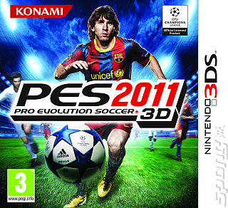 PES 2011 3D - March 25th Release Date on 3DS