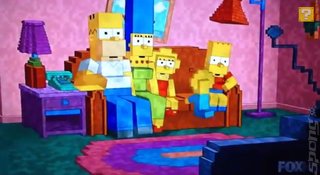 Video: The Simpsons Does Minecraft