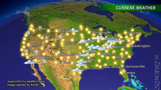 A weather map or a map showing people looking for PS3s?
