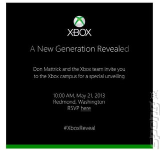 Xbox 720 Reveal Date Confirmed