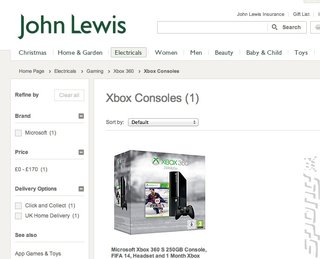 John Lewis, ever up to date.