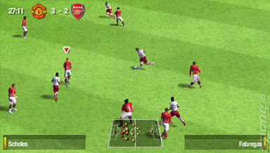 FIFA 09... on PSP.