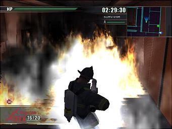 Infernos Rage on PlayStation 2 in Firefighter F.D. 18