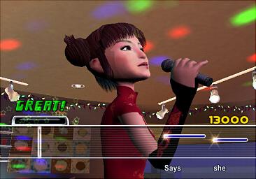 Konami's Karaoke Revolution - big in Japan, we'll bet