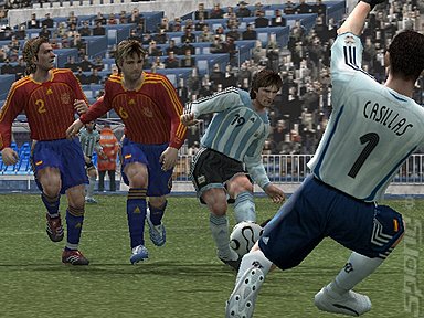 Screen from PES 6