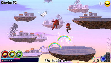 Rainbow Islands Evolution on PSP – First Screens