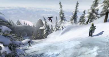 Shaun White Snowboarding Hits the Powder
