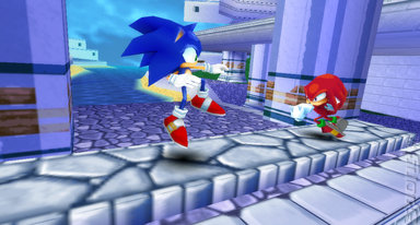 Screen from Sonic Rivals 2