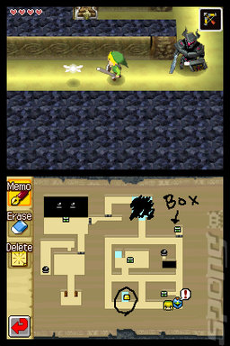 Latest Zelda: Phantom Hourglass Screens