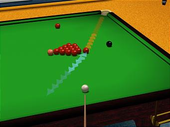 Learn the magic of Trickshots with John Virgo in World Championship Snooker 2003 for PlayStation 2, Xbox and PC