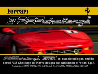 Brand New Ferrari F355 Challenge PlayStation 2 shots!