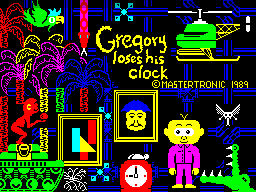 Gregory lost his clock in 1989 - will Mastertronic find it in 2003?