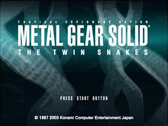 Metal Gear Solid Set For GameCube in 2004